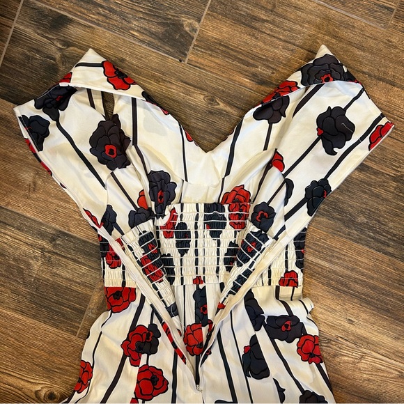 Vintage-Inspired Floral Midi Dress (2000s) - Picture 6 of 7